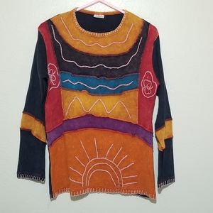 100% Cotton Women's Top L/XL Greater Good